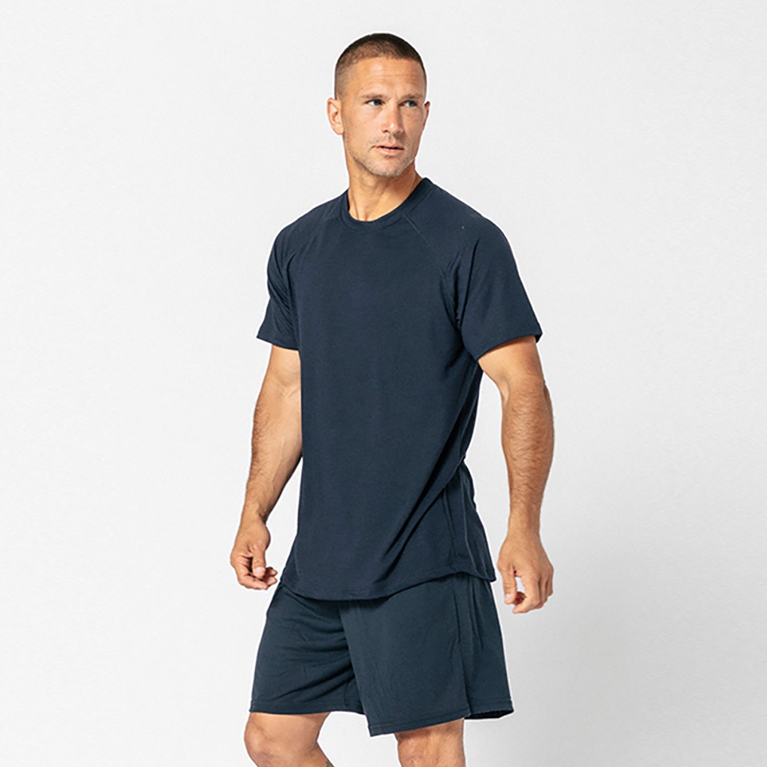 Raglan Short Performance Resistent Sleeve Fire Shirt, – DFND