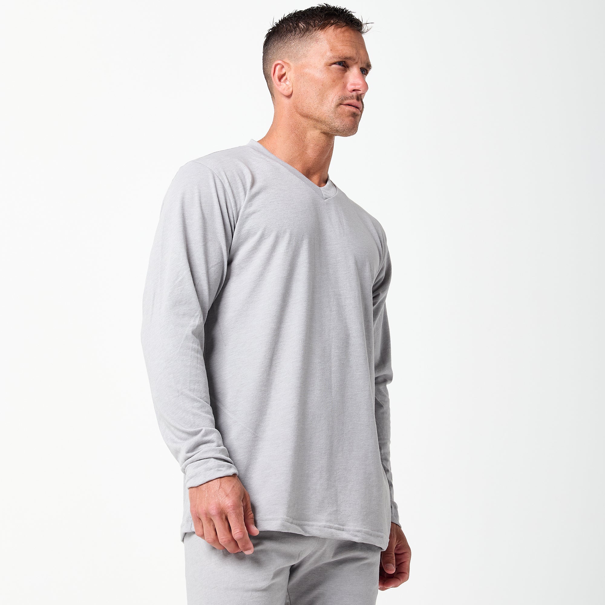 Men's Cooling Sleepwear LS Shirt Improve Recovery Performance