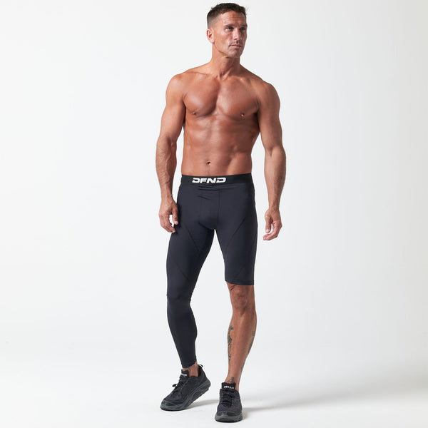 【DISCERNMENT】Hander Loose Fit Under String Half PK Half T Cadence™ Next Gen 7 Pocket Half Tights - Pine