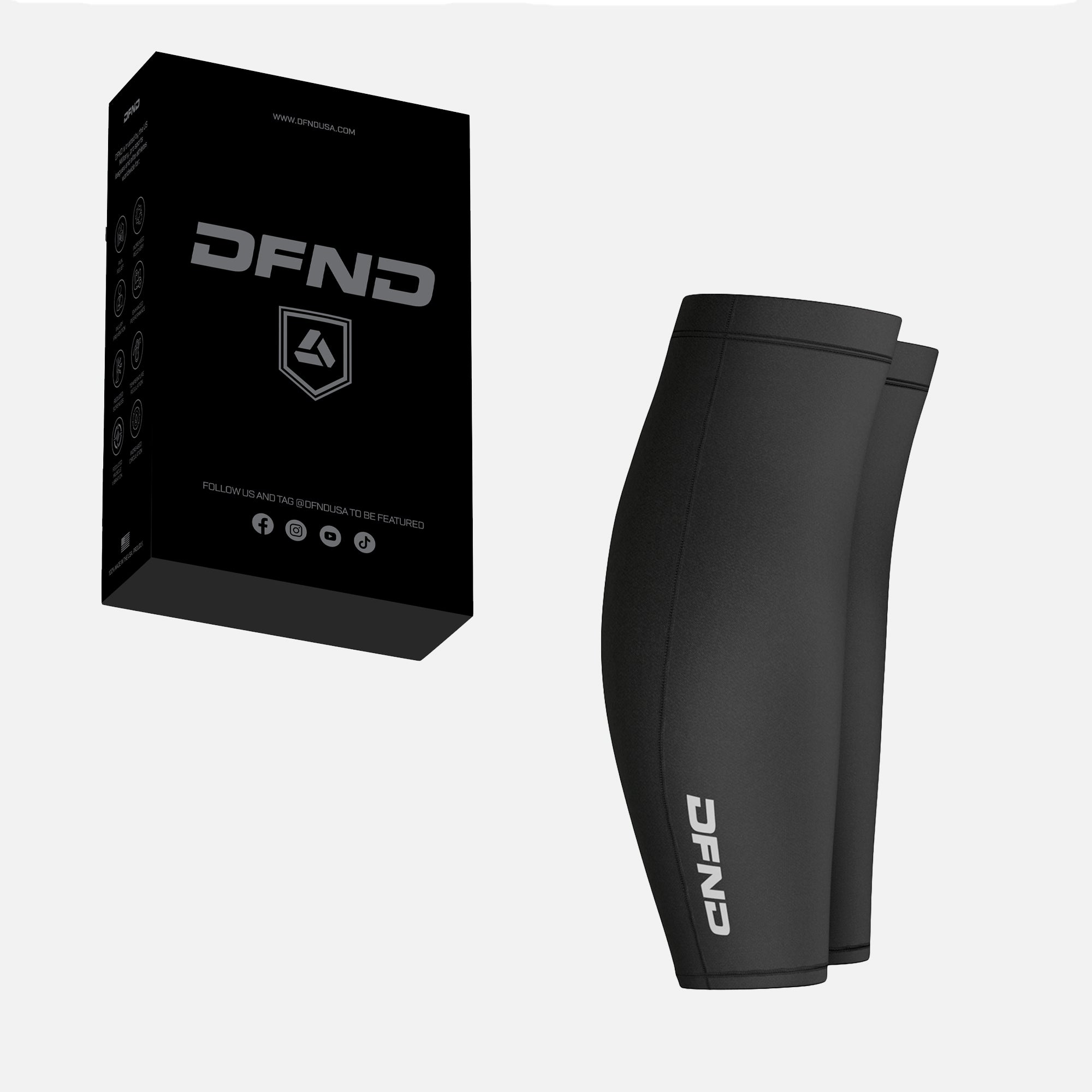 Active Ax Compression Calf Sleeves – Muscle Support – DFND USA