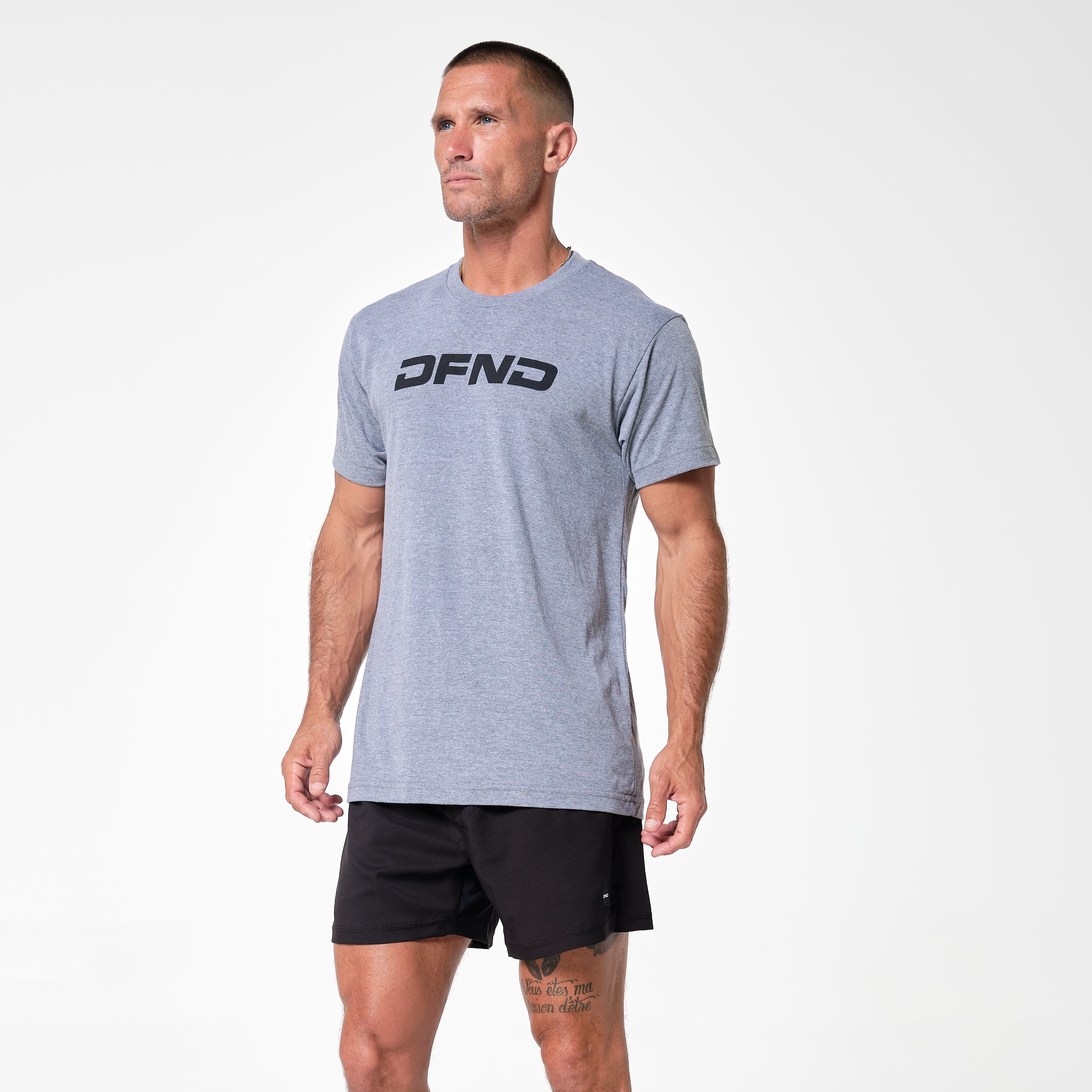 Men's Camo Logo Short Sleeve Shirt – DFND