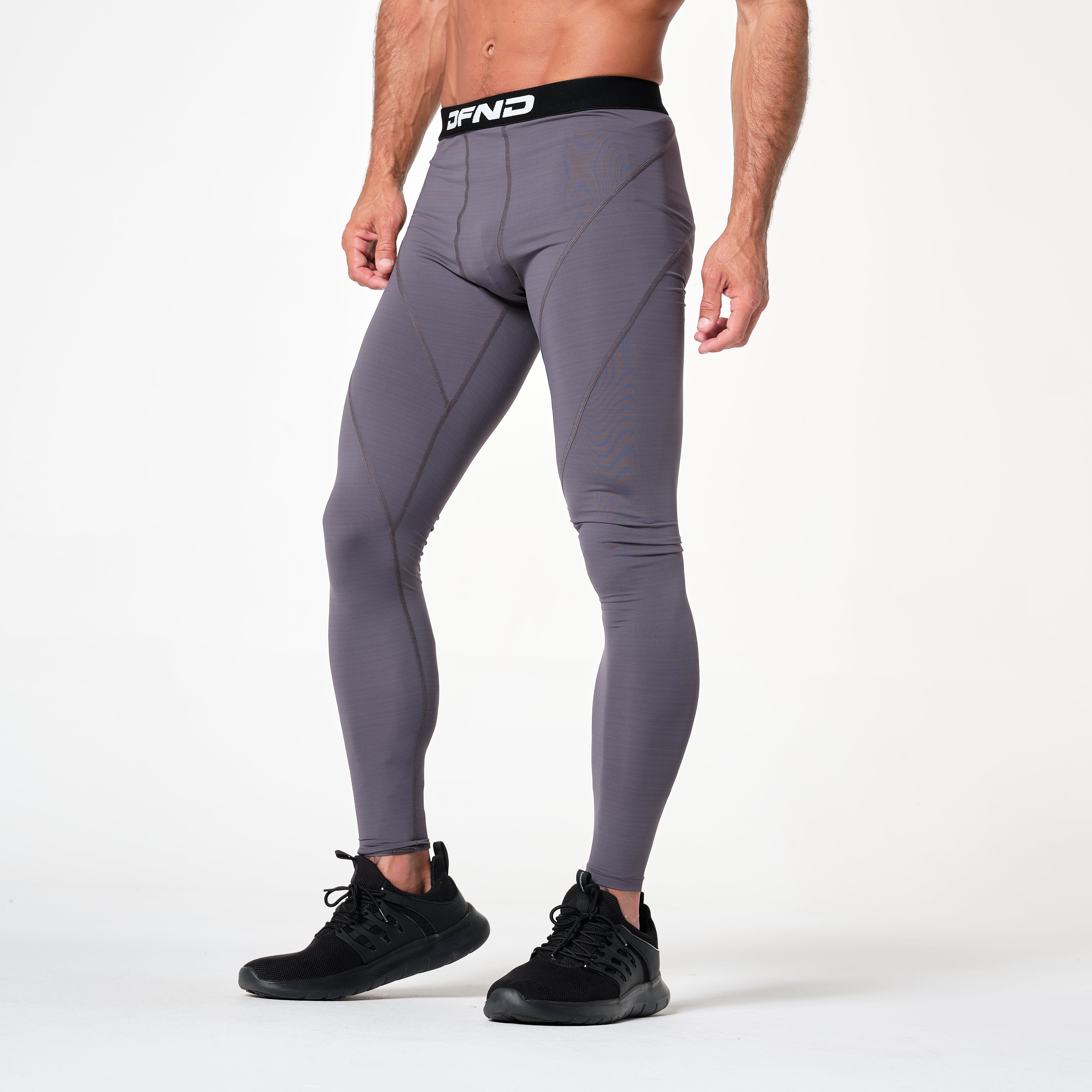 Gray compression pants deals