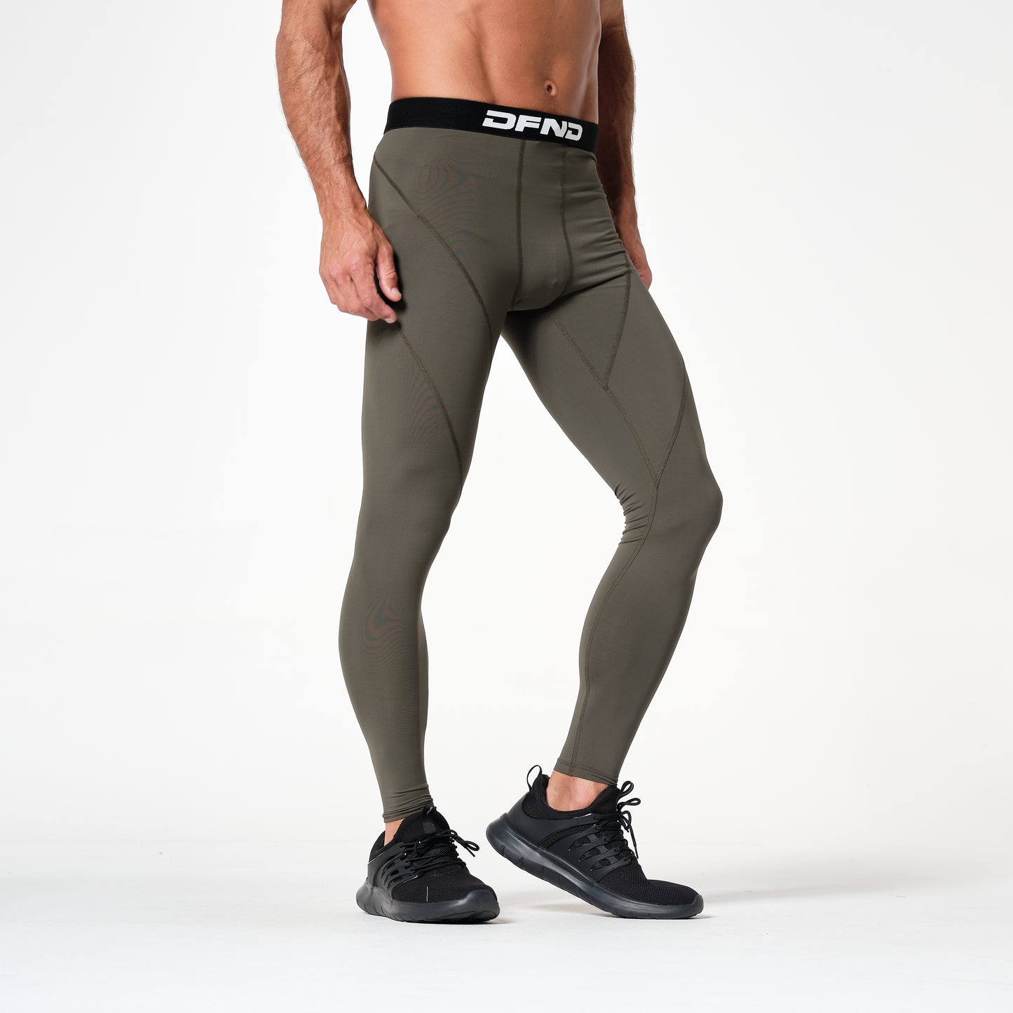 Ultra Compression Men's 3/4 Recovery Leggings