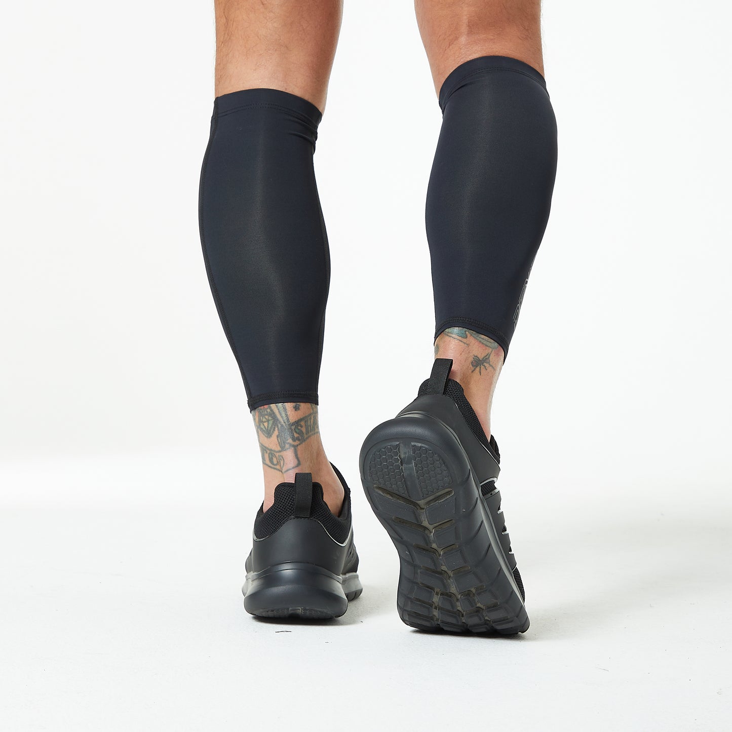 Black Mountain Products Therapeutic Warming Extra Thick Warming Calf  Compression Sleeve, Black, Large