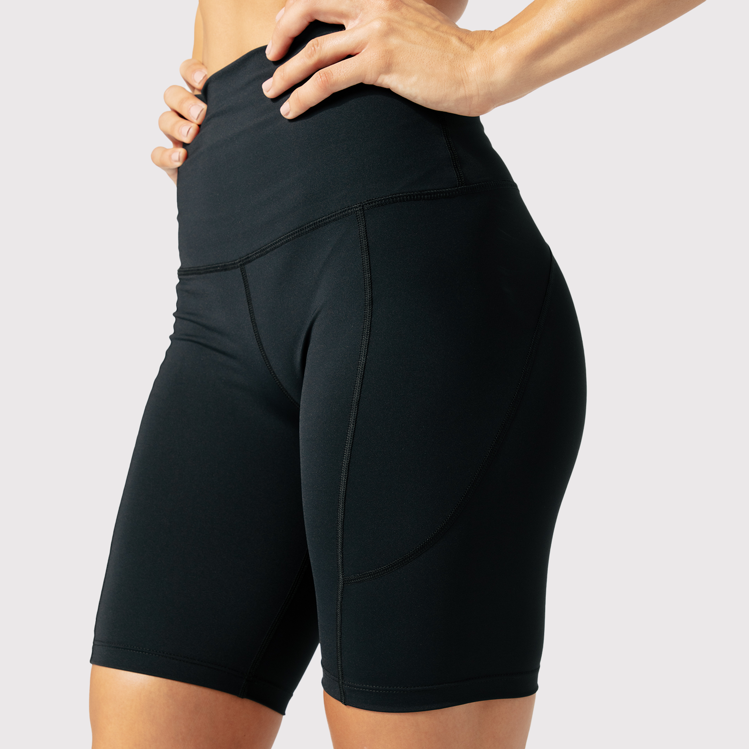 Women s Hi Rise Compression Shorts Active Gear DFND