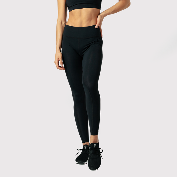 Women's - Compression Fit Leggings in Black for Military Tactical