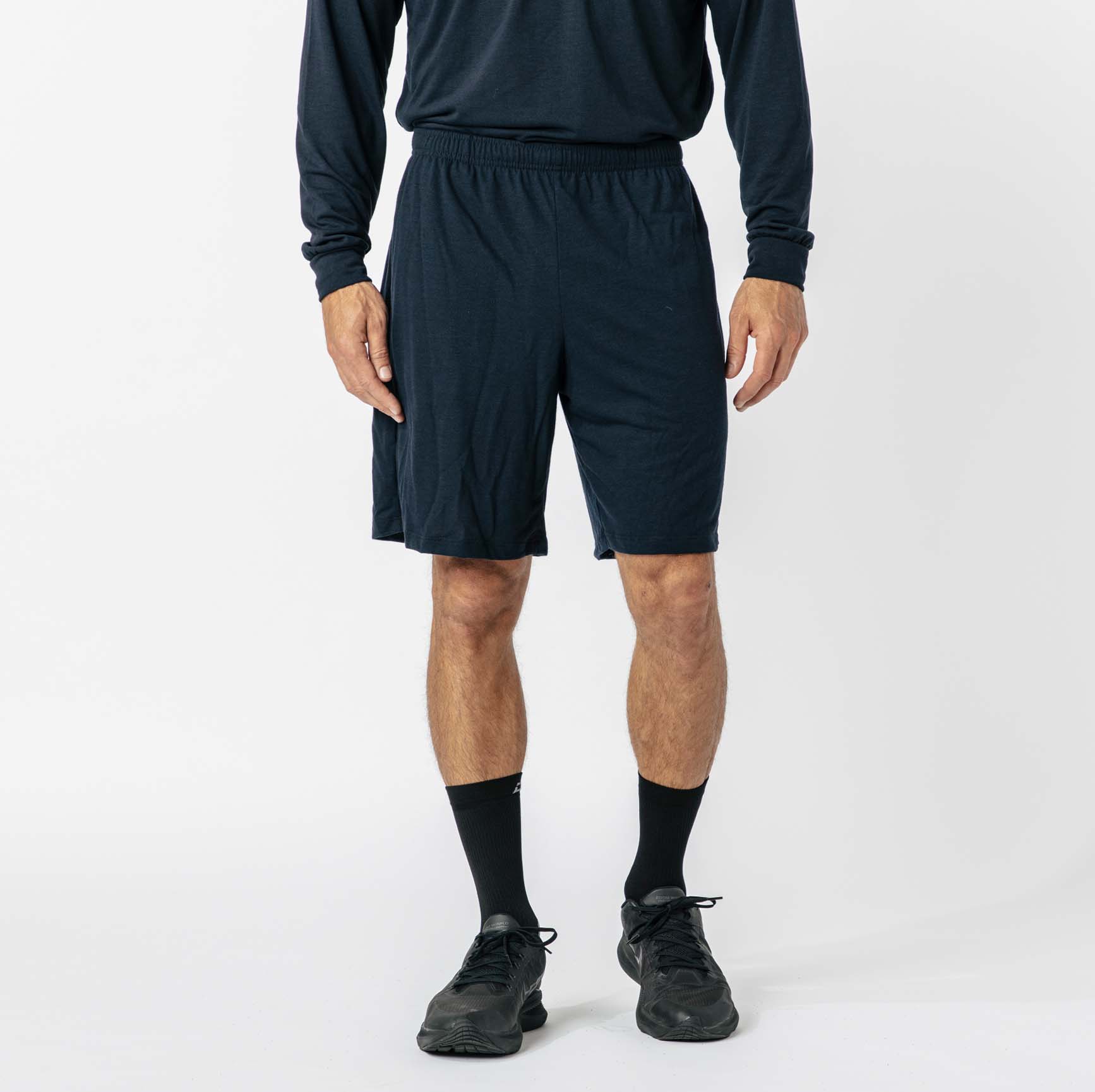 ENNOY NYLON EASY SHORTS (NAVY) L