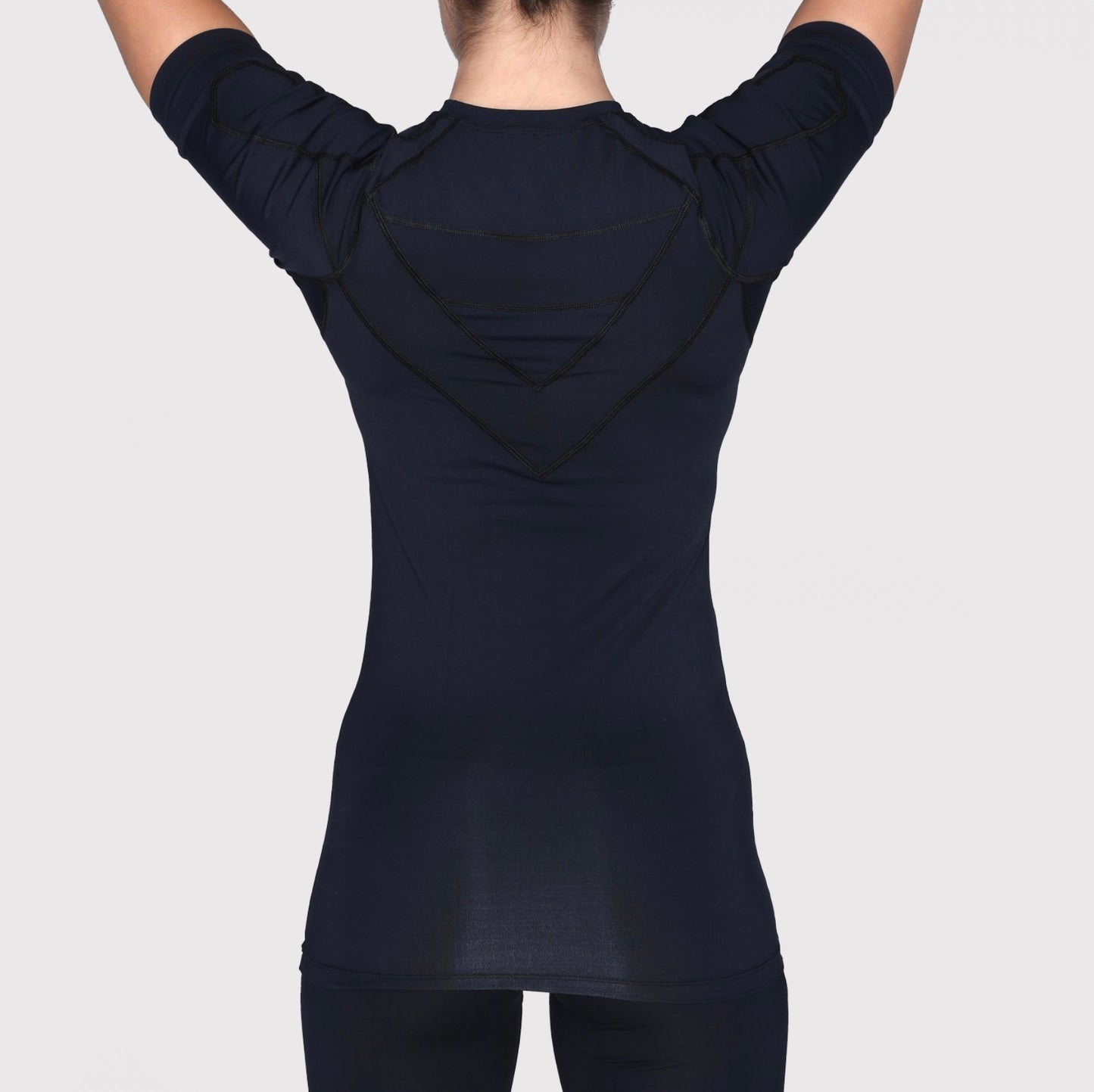 Dynamic Ladies' Sublimated SS Compression Shirt