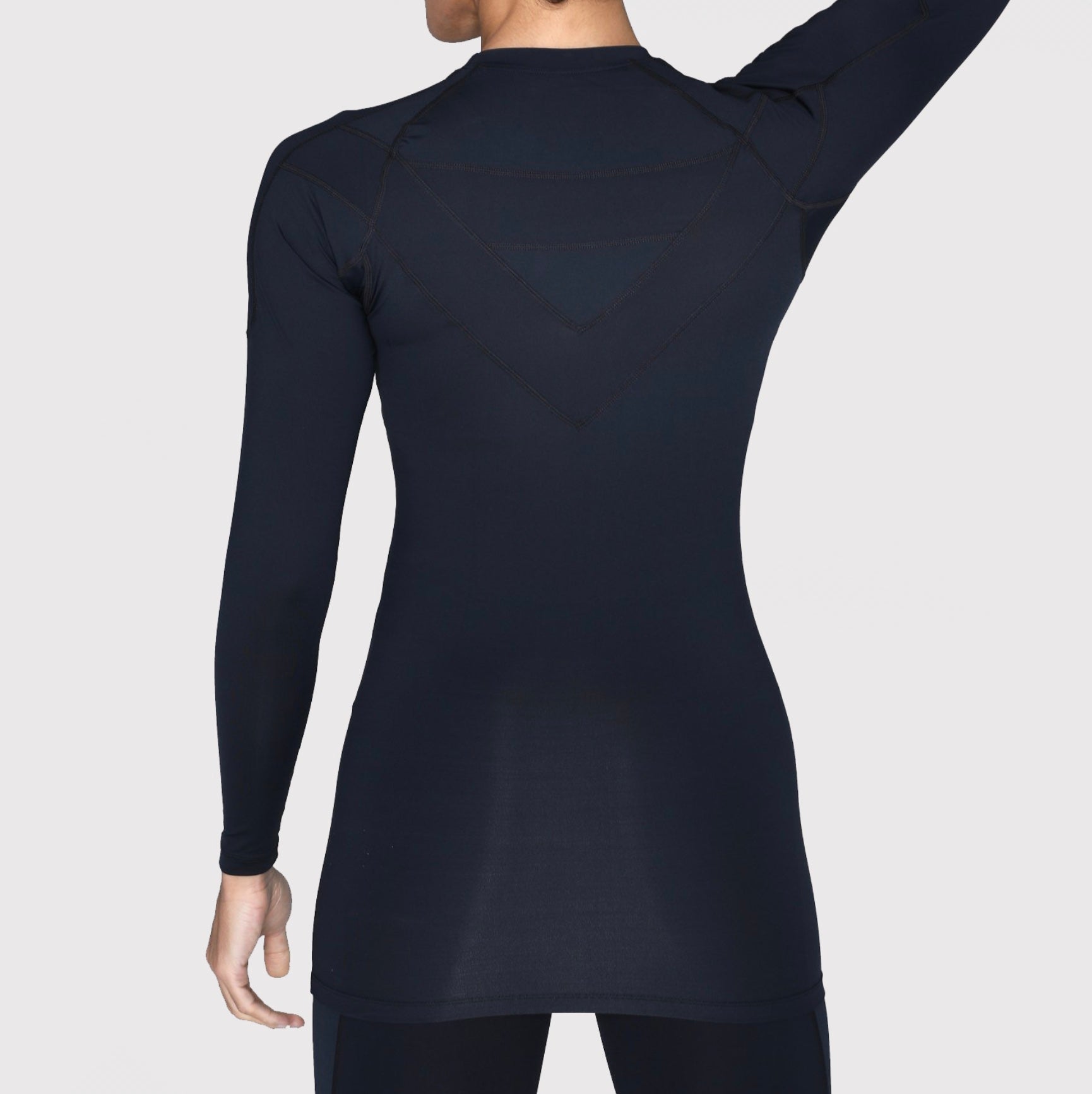 DFND Women's Long Sleeve Compression Shirt Black / M