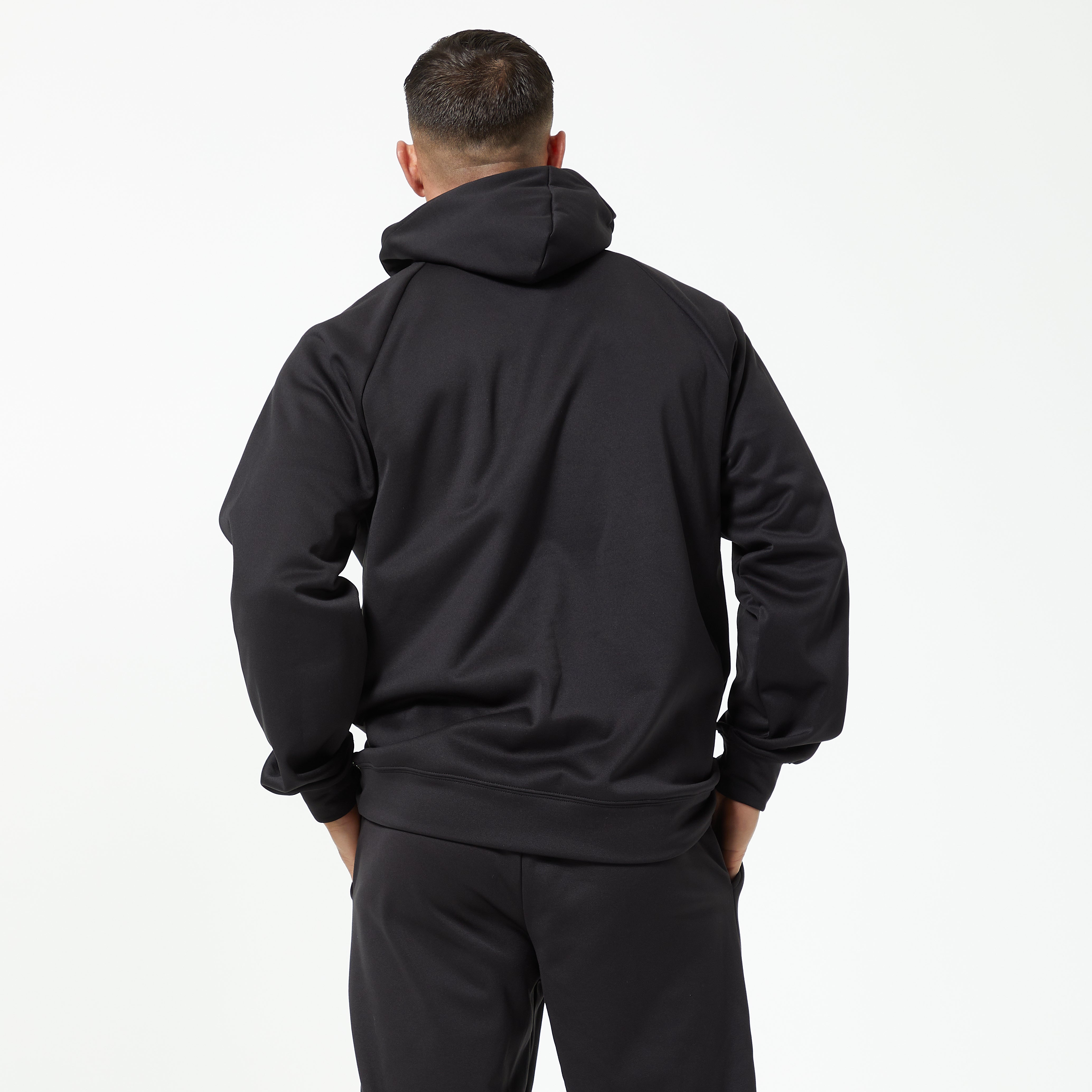 Black best sale performance hoodie