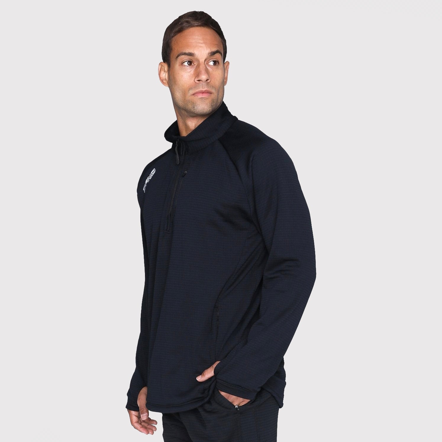 Men's Waffle 1/4 Zip Pullover – DFND