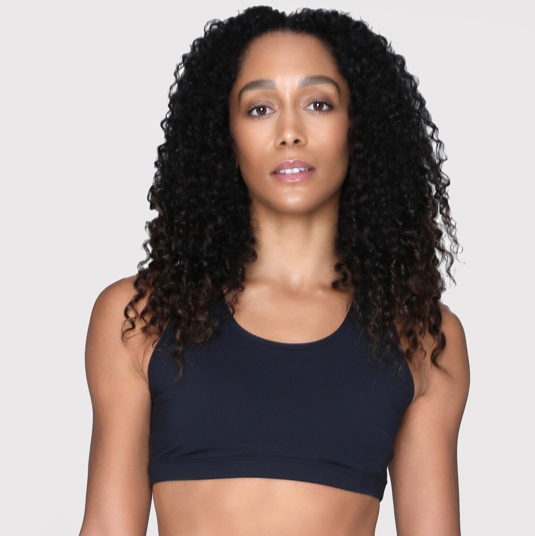 Flattening deals sports bra